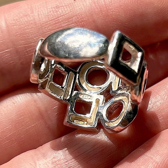 Pink Diamonds, rose gold and sterling silver Ring - Picture 6 of 13